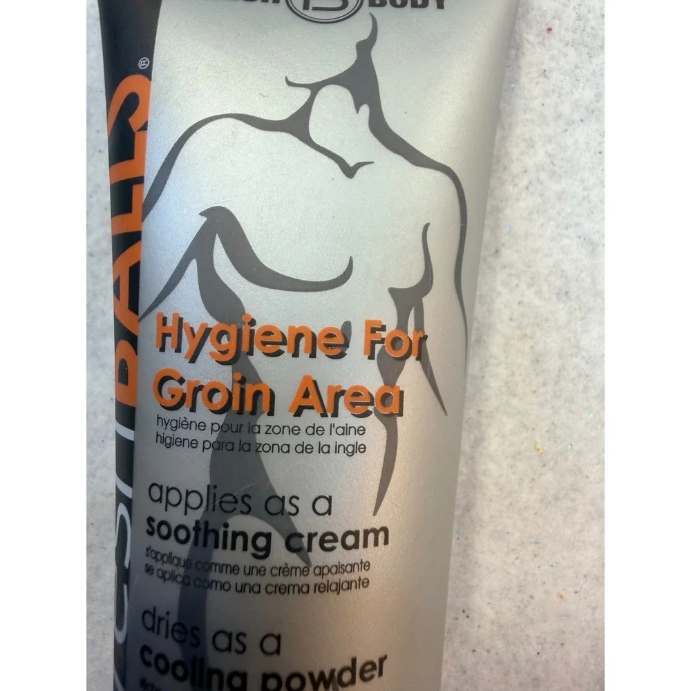 Fresh Body Fresh Balls Hygiene For Groin Area Anti-Chafing Cream 3.4oz 100ml New